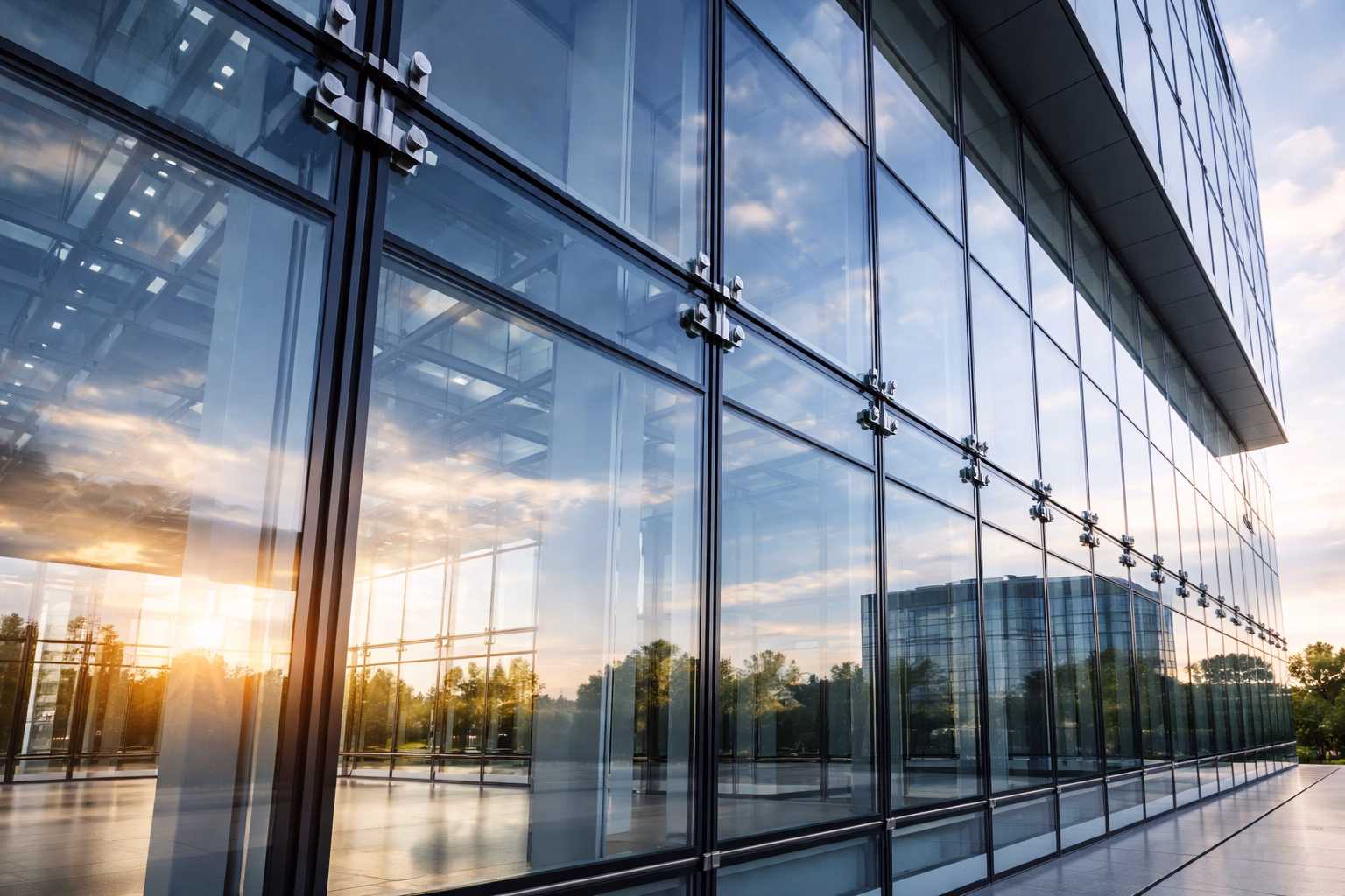 Стоечно-ригельная система остекления